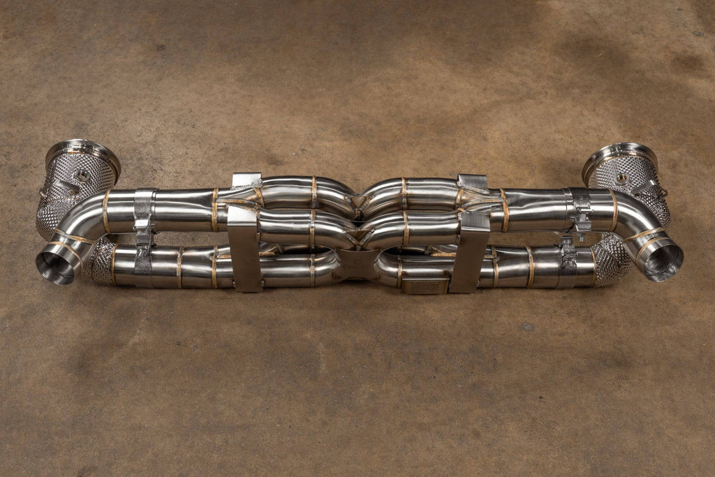 Kies-Motorsports Valvetronic Designs Valvetronic Desings Exhaust System for Porsche 991.2 GT2RS + Free Flow Front Pipes