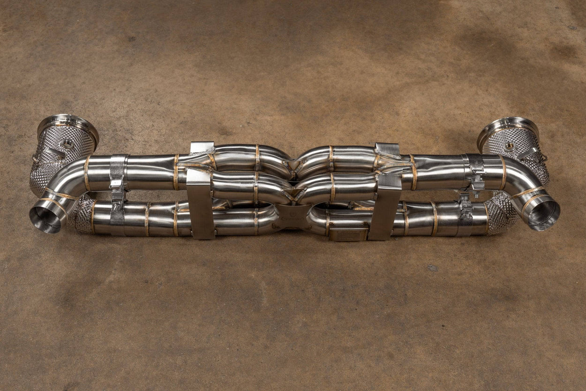 Kies-Motorsports Valvetronic Designs Valvetronic Desings Exhaust System for Porsche 991.2 GT2RS + Free Flow Front Pipes