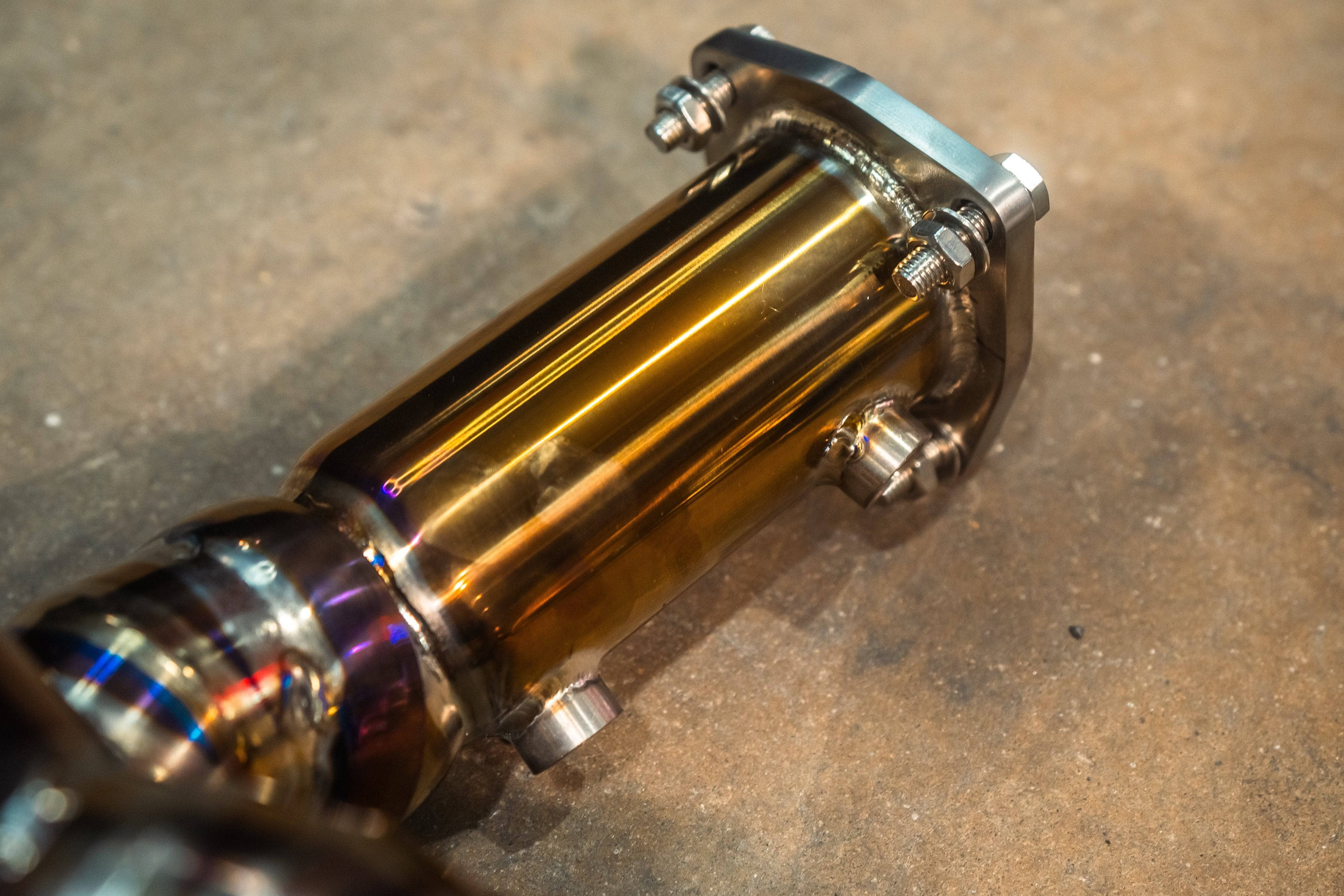 Kies-Motorsports Valvetronic Designs Valvetronic Valved Race Exhaust System for Porsche 911 Turbo 991.1 / 991.2 Grade 5 Titanium