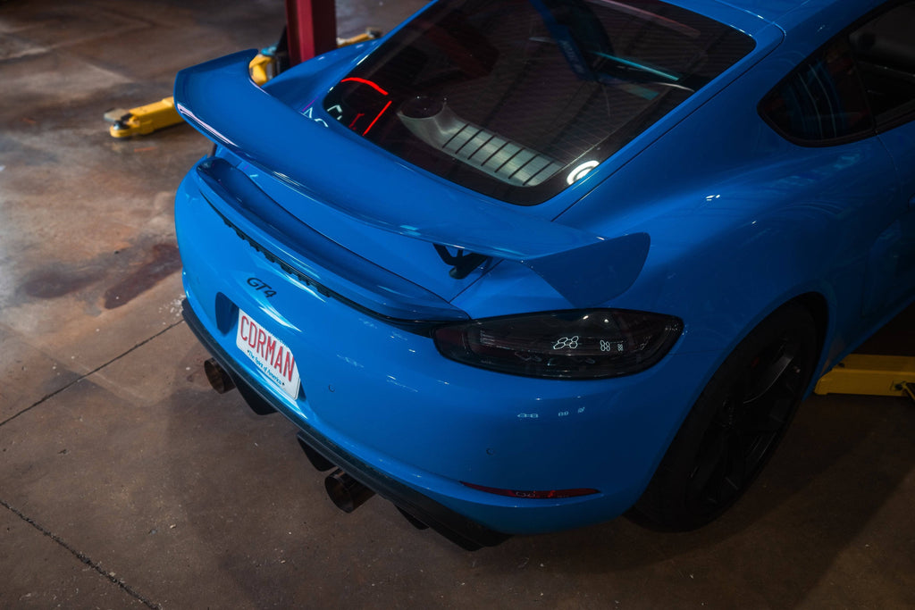 Kies-Motorsports Valvetronic Designs Valvetronic Valved Sport Exhaust System for Porsche 718 GT4 / Boxster Spyder