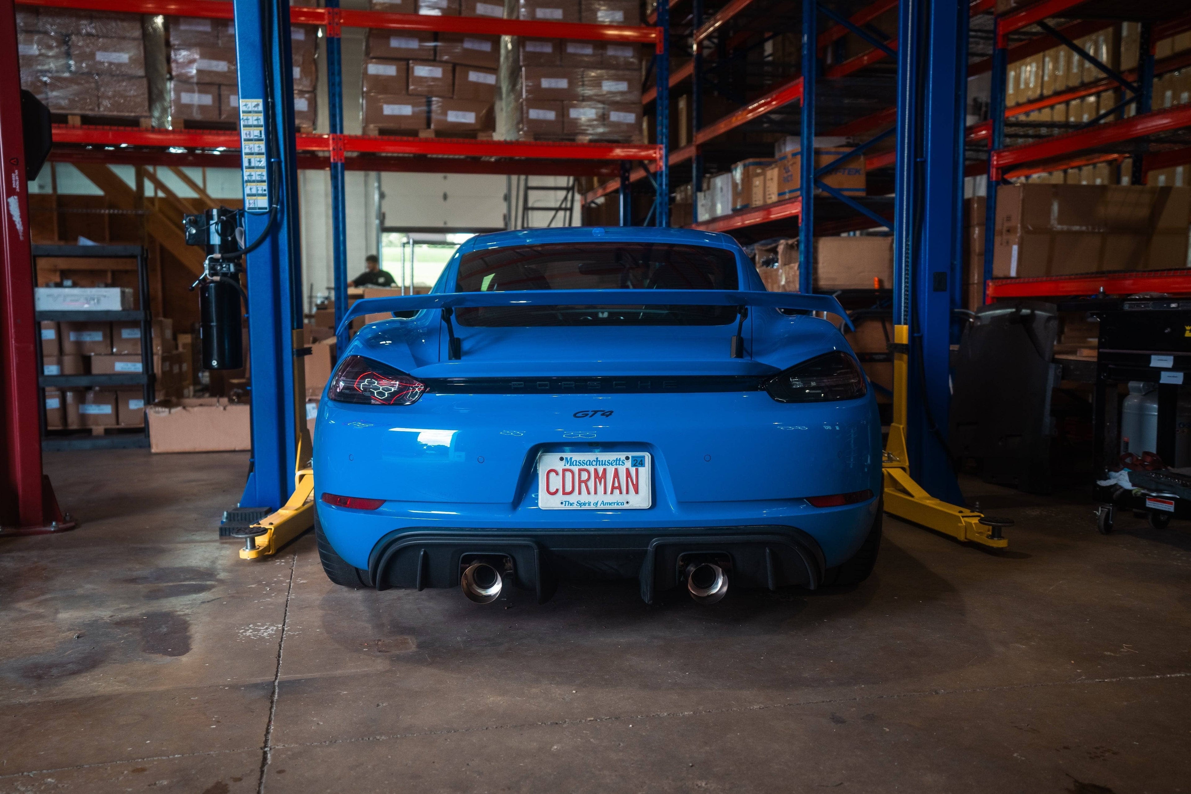 Kies-Motorsports Valvetronic Designs Valvetronic Valved Sport Exhaust System for Porsche 718 GT4 / Boxster Spyder