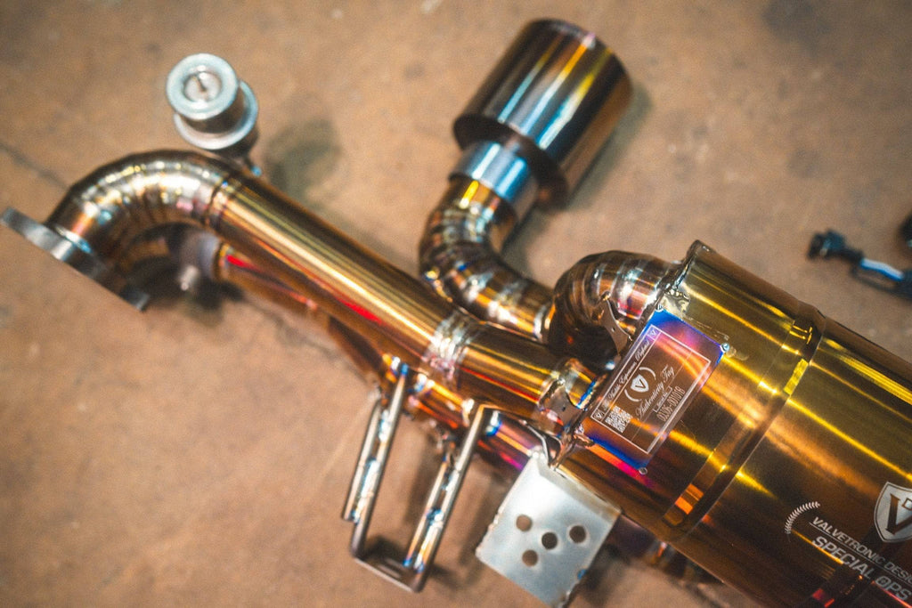 Kies-Motorsports Valvetronic Designs Valvetronic Valved Sport Exhaust System for Porsche 718 GT4 / Boxter Spyder
