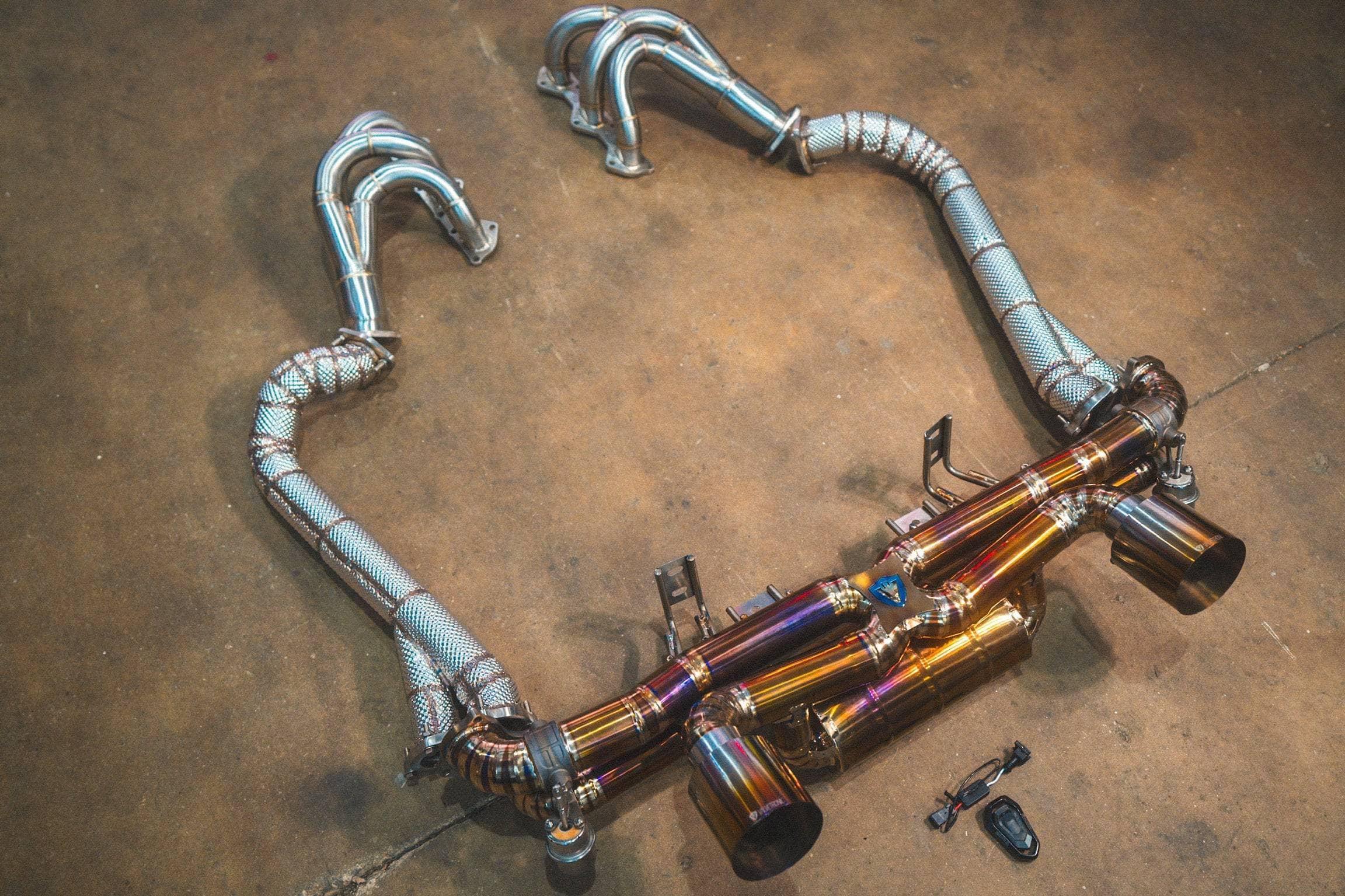 Kies-Motorsports Valvetronic Designs Valvetronic Valved Sport Exhaust System for Porsche 718 GT4 / Boxter Spyder