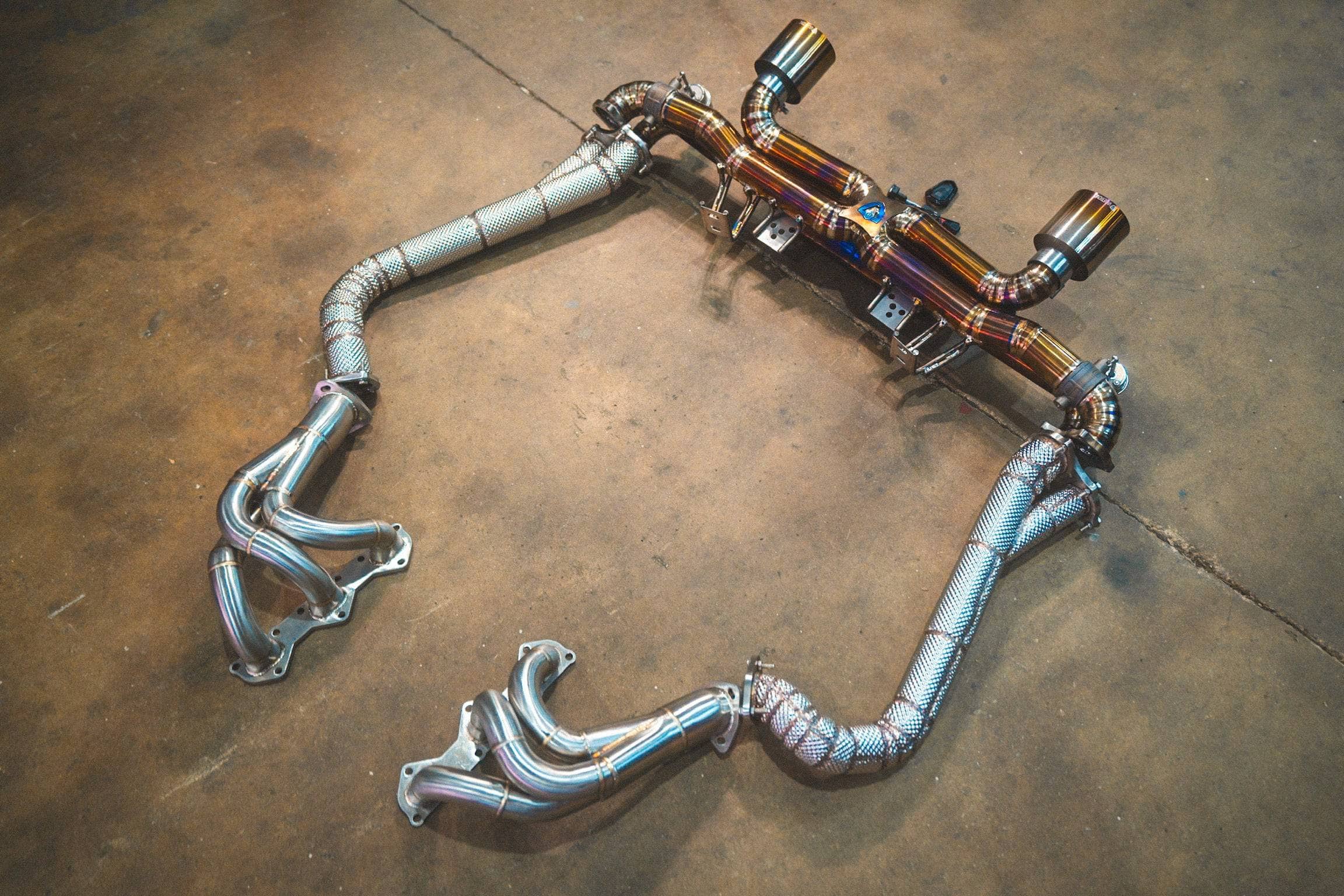 Valvetronic Valved Sport Exhaust System for Porsche 718 GT4 / GTS/ Boxster Spyder Secondary image
