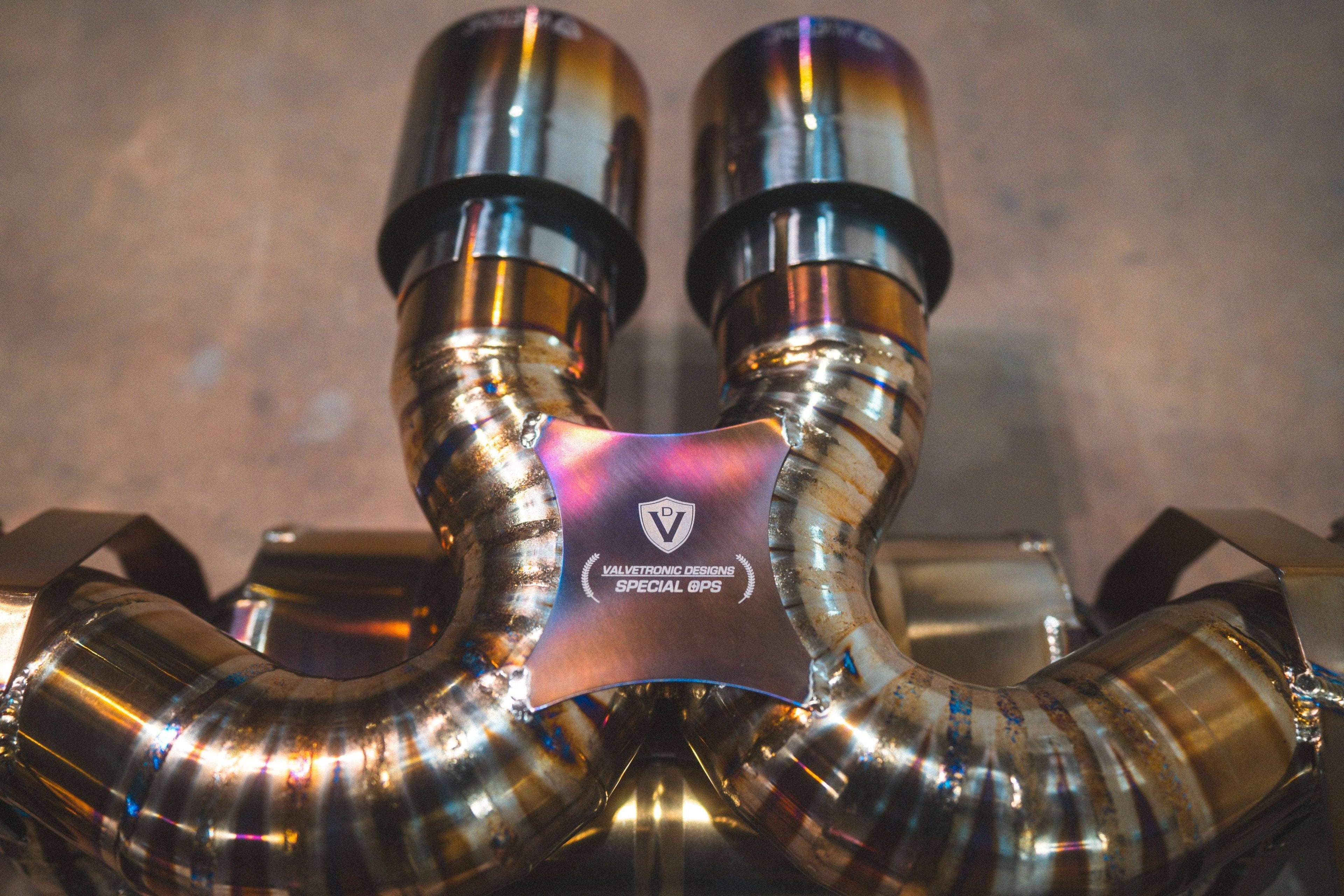 Kies-Motorsports Valvetronic Designs Valvetronic Valved Sport Exhaust System for Porsche 992 GT3/RS