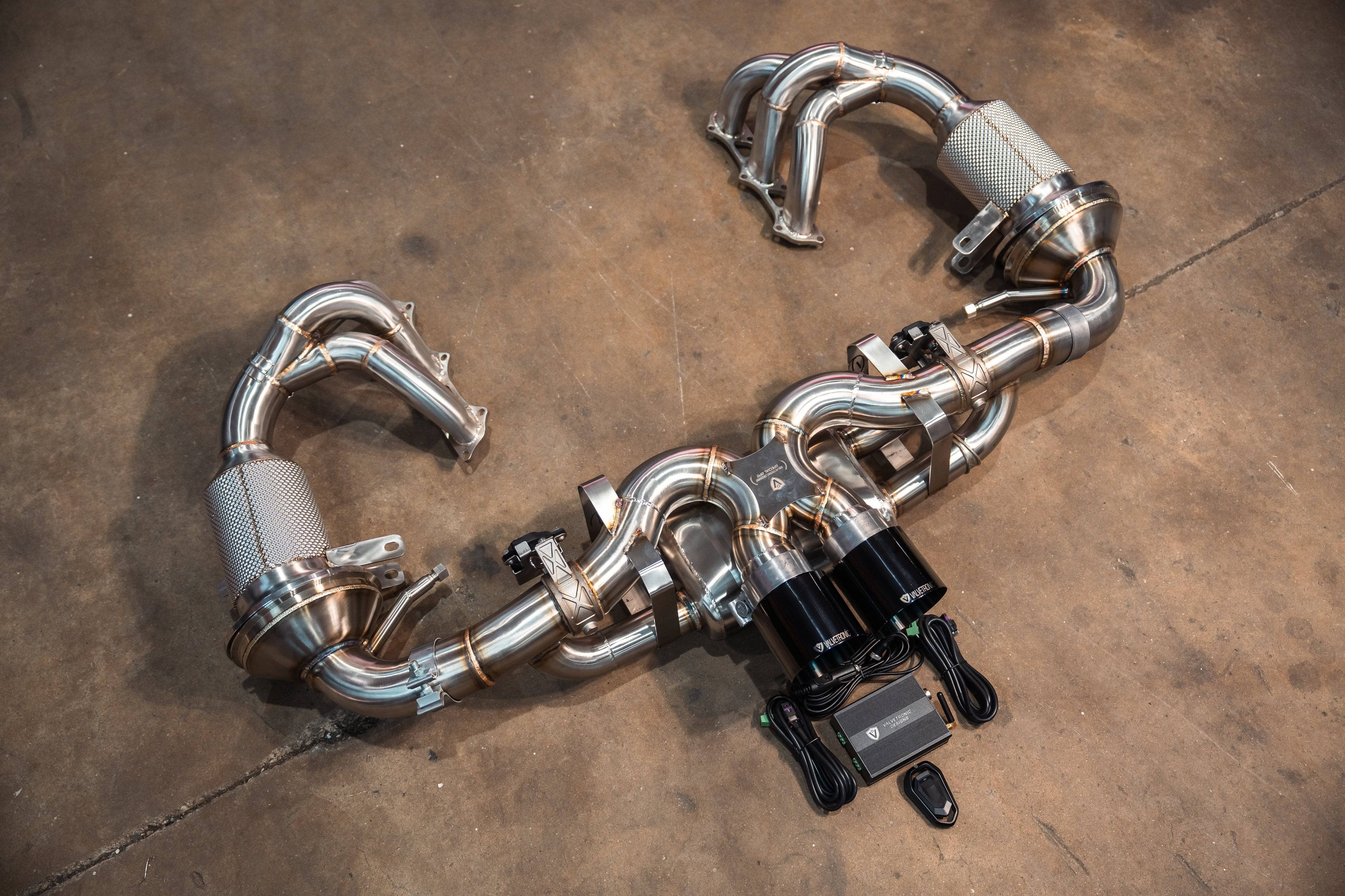 Valvetronic Valved Sport Exhaust System for Porsche 992 GT3/RS Secondary image
