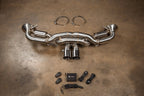 Kies-Motorsports Valvetronic Designs Valvetronic Valved Sport Exhaust System for Porsche 992 GT3/RS F1 Valved Package / Sport Catback System Only / Brushed T304 Stainless Steel