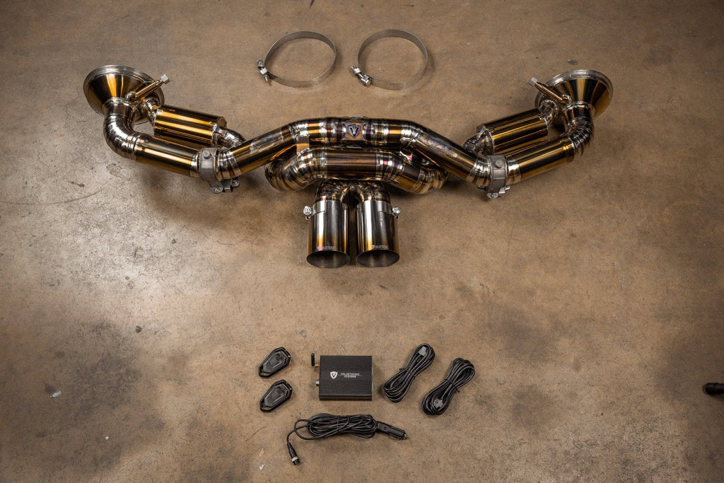 Kies-Motorsports Valvetronic Designs Valvetronic Valved Sport Exhaust System for Porsche 992 GT3/RS F1 Valved Package / Sport Catback System Only / Grade 5 titanium