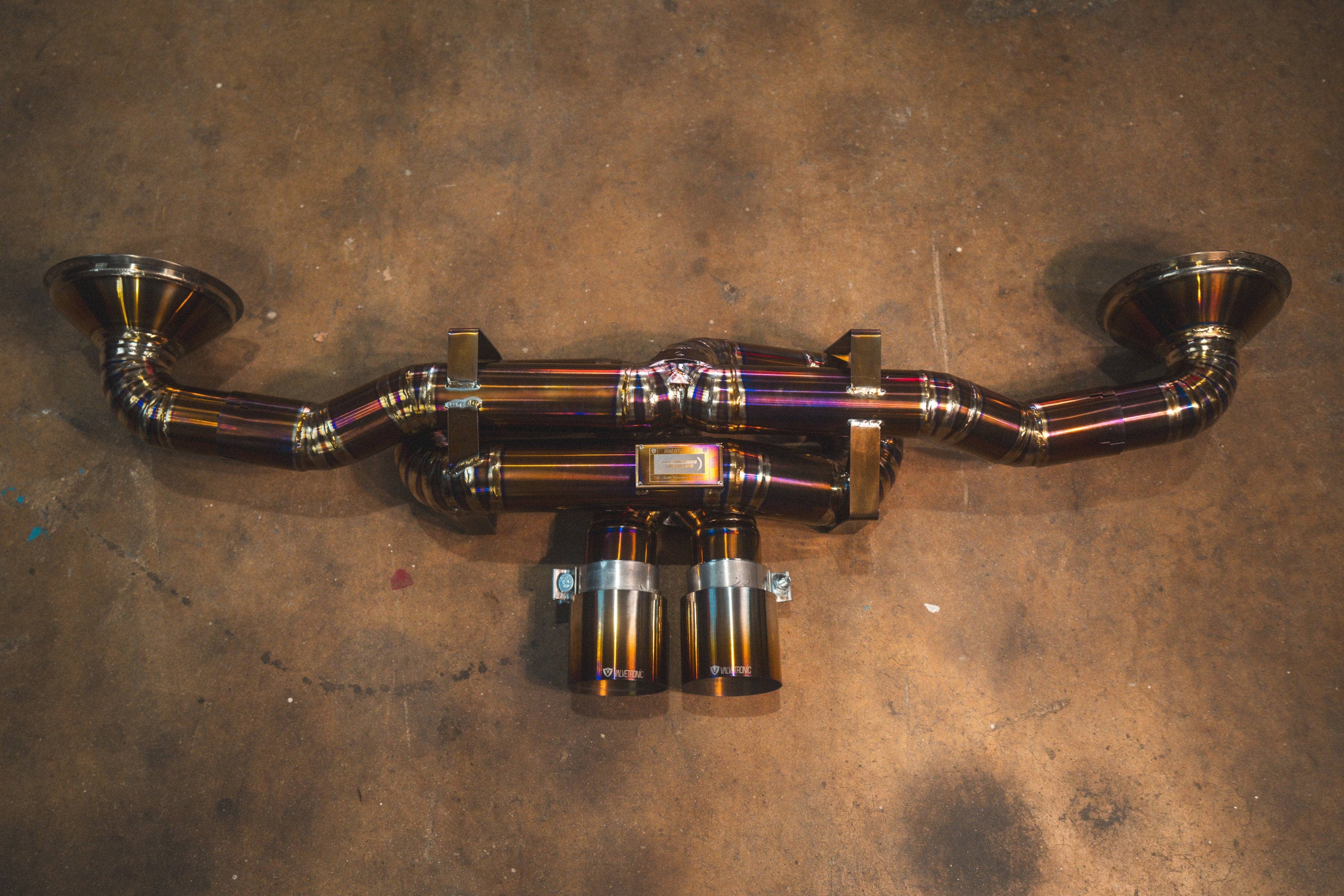 Kies-Motorsports Valvetronic Designs Valvetronic Valved Sport Exhaust System for Porsche 992 GT3/RS Non Valved RSR Package / Sport Catback System Only / Grade 5 titanium