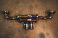 Kies-Motorsports Valvetronic Designs Valvetronic Valved Sport Exhaust System for Porsche 992 GT3/RS Non Valved RSR Package / Sport Catback System Only / Grade 5 titanium
