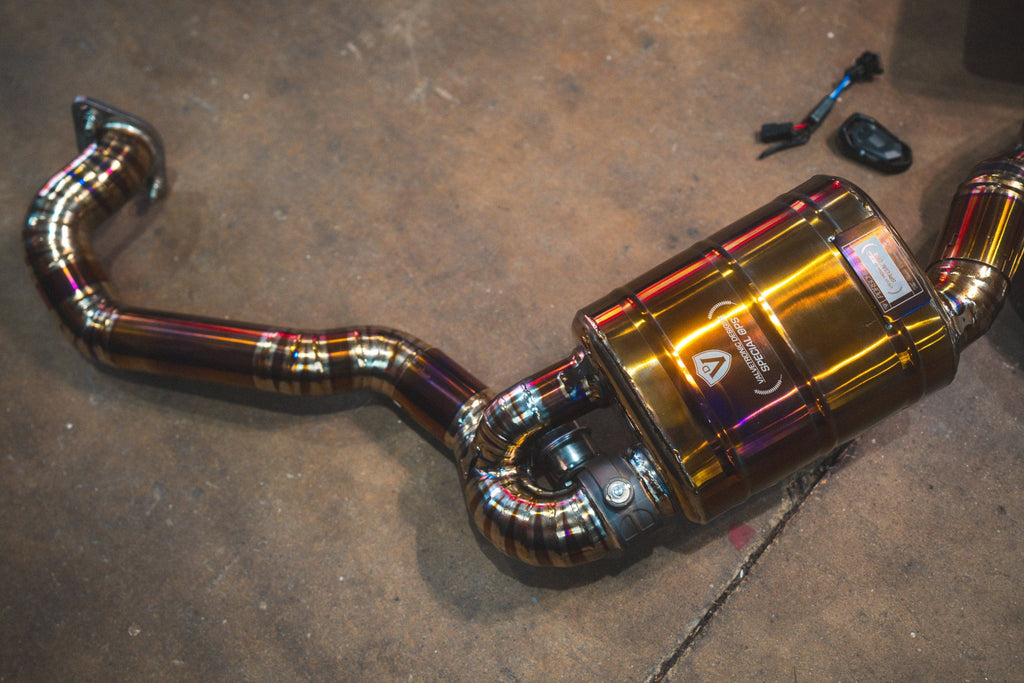 Kies-Motorsports Valvetronic Designs Valvetronic Valved Sport Exhaust System forPorsche Boxster/Cayman 981