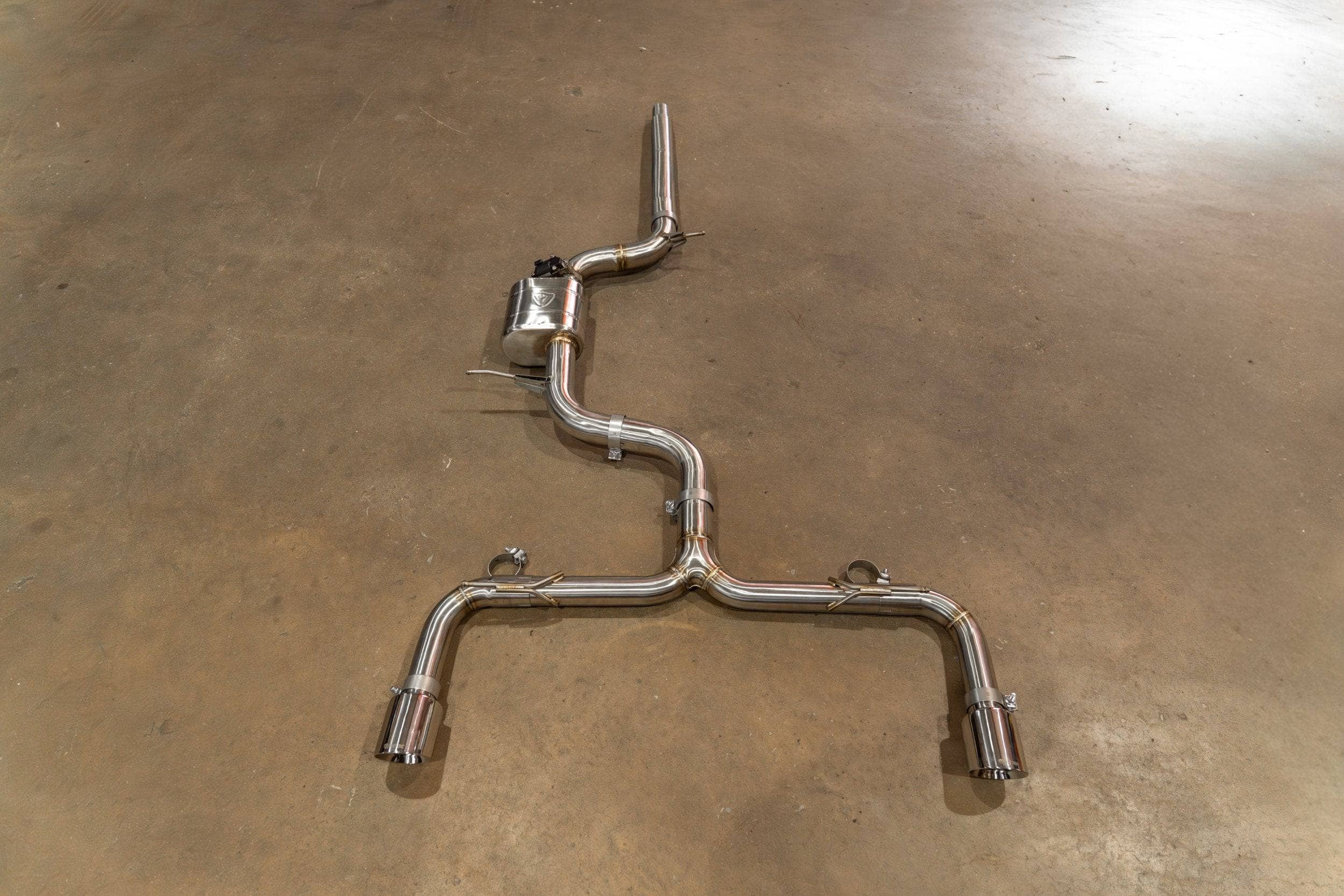 Volkswagen MK7 Golf GTI Valved Sport Exhaust System Secondary image