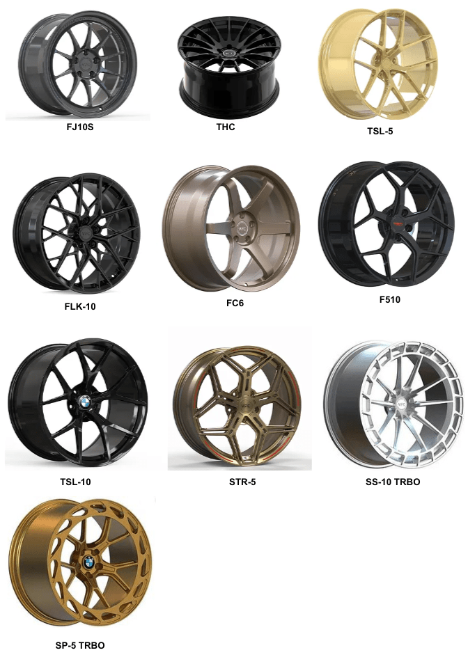 Kies-Motorsports VFC Performance VFC Performance A9X Supra 17x10  REAR MONOBLOCK FORGED WHEELS