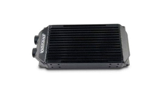 Kies-Motorsports Vibrant Vibrant Double Pass Oil Cooler Assembly 6in x 10in x 2in