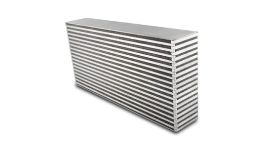 Kies-Motorsports Vibrant Vibrant Horizontal Flow Air Intercooler Core 25in Width x 11.75in Height x 4.5in Thick