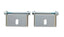 Kies-Motorsports Vibrant Vibrant Replacement EASY MOUNT IC Bracket assembyl w/ IC #12800 incl 2 brackets required hardware