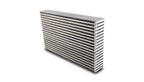 Kies-Motorsports Vibrant Vibrant Vertical Flow Intercooler Core 20in Width x 11.75in Height x 3in Thick