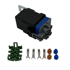 Kies-Motorsports Visconti Tuning 30A Waterproof Relay Kit - Fuel Pump Harness Replacement