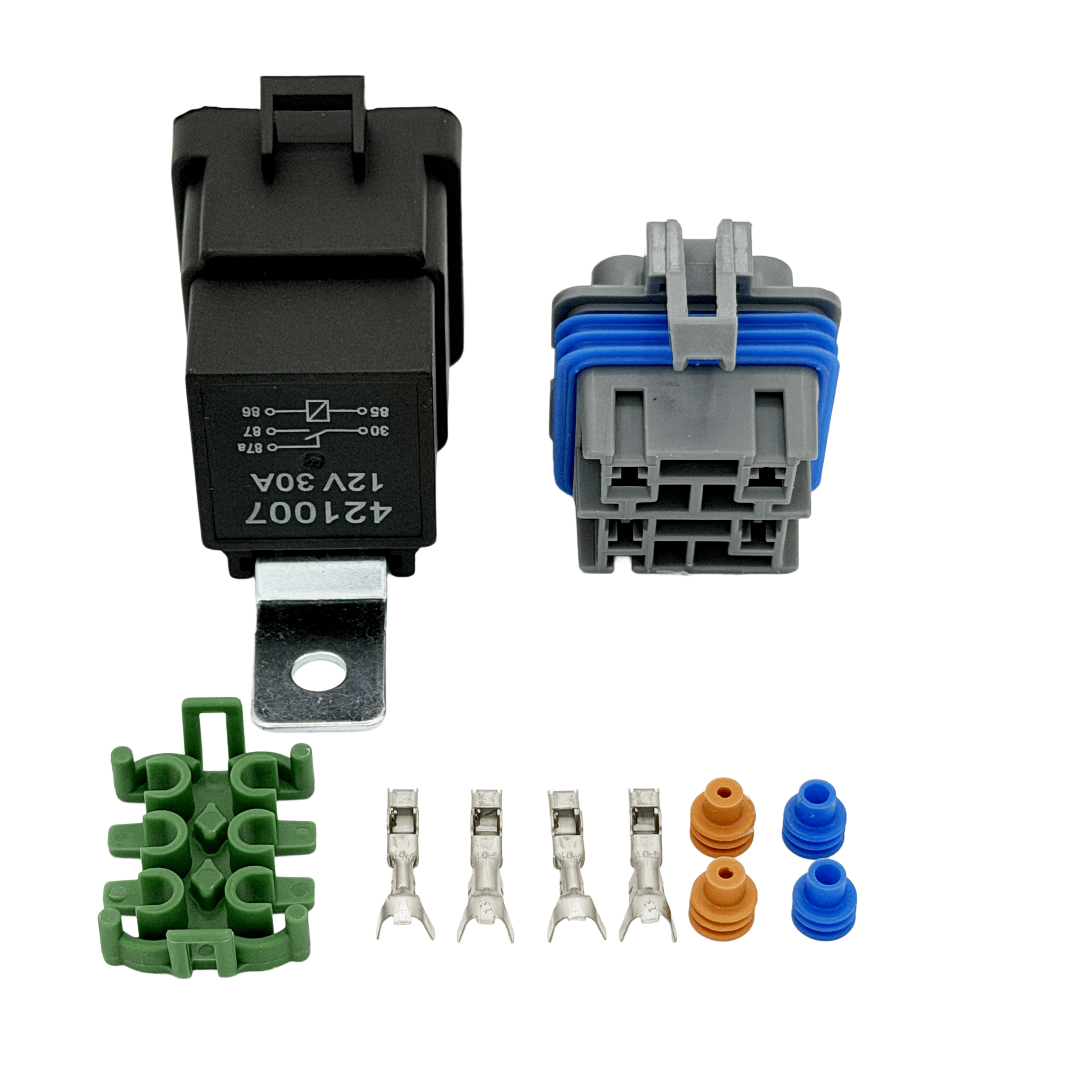 Kies-Motorsports Visconti Tuning 30A Waterproof Relay Kit - Fuel Pump Harness Replacement
