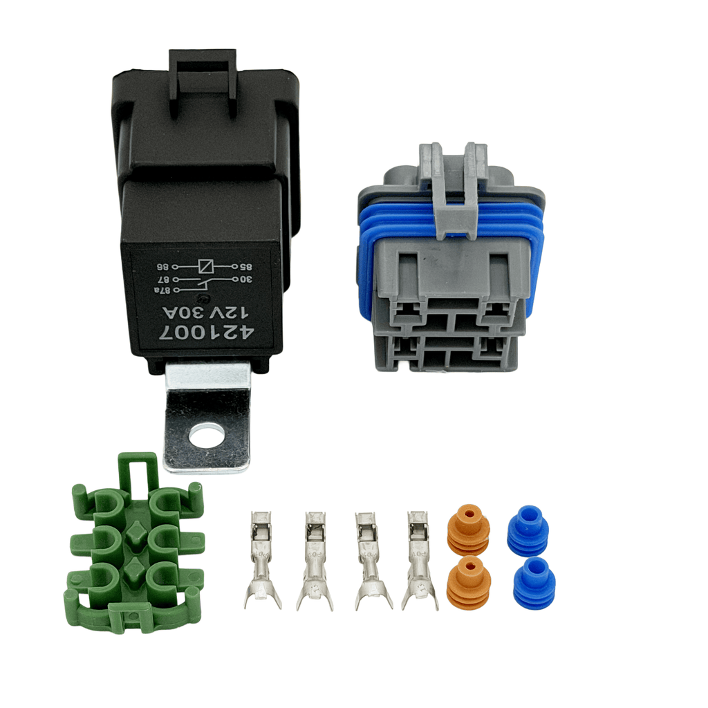 Kies-Motorsports Visconti Tuning 30A Waterproof Relay Kit - Fuel Pump Harness Replacement