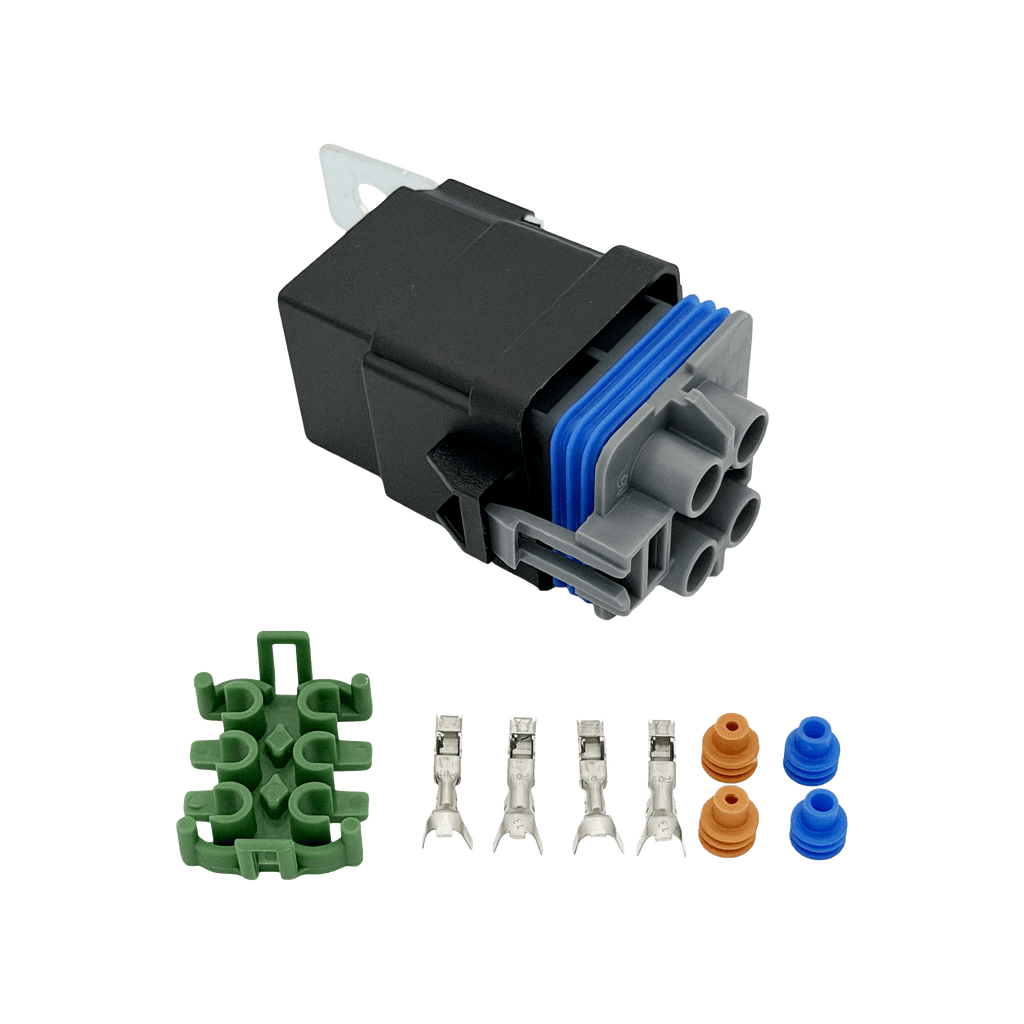 Kies-Motorsports Visconti Tuning 30A Waterproof Relay Kit - Fuel Pump Harness Replacement