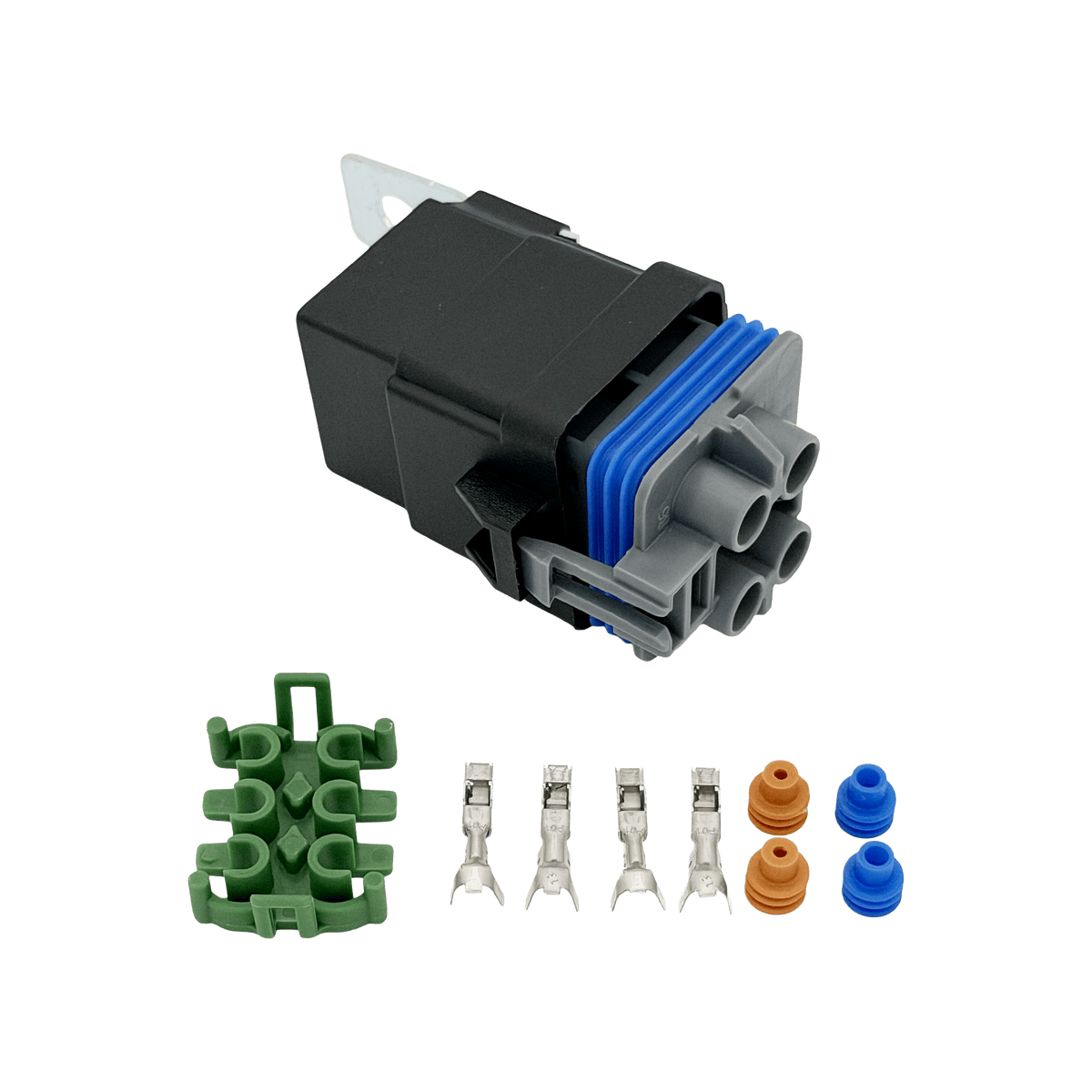 Kies-Motorsports Visconti Tuning 30A Waterproof Relay Kit - Fuel Pump Harness Replacement
