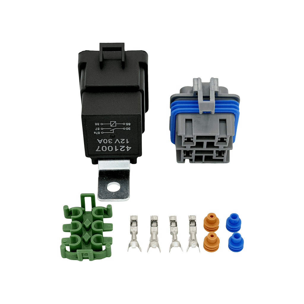 Kies-Motorsports Visconti Tuning 30A Waterproof Relay Kit - Fuel Pump Harness Replacement