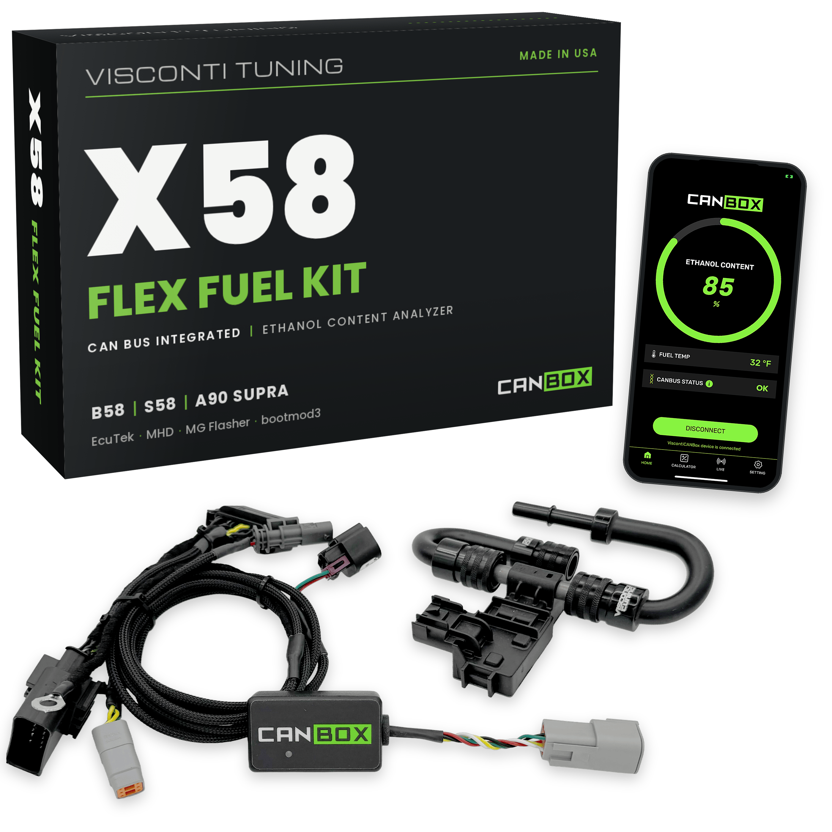 Kies-Motorsports Visconti Tuning B58 S58 X58 FLEX FUEL KIT Main image