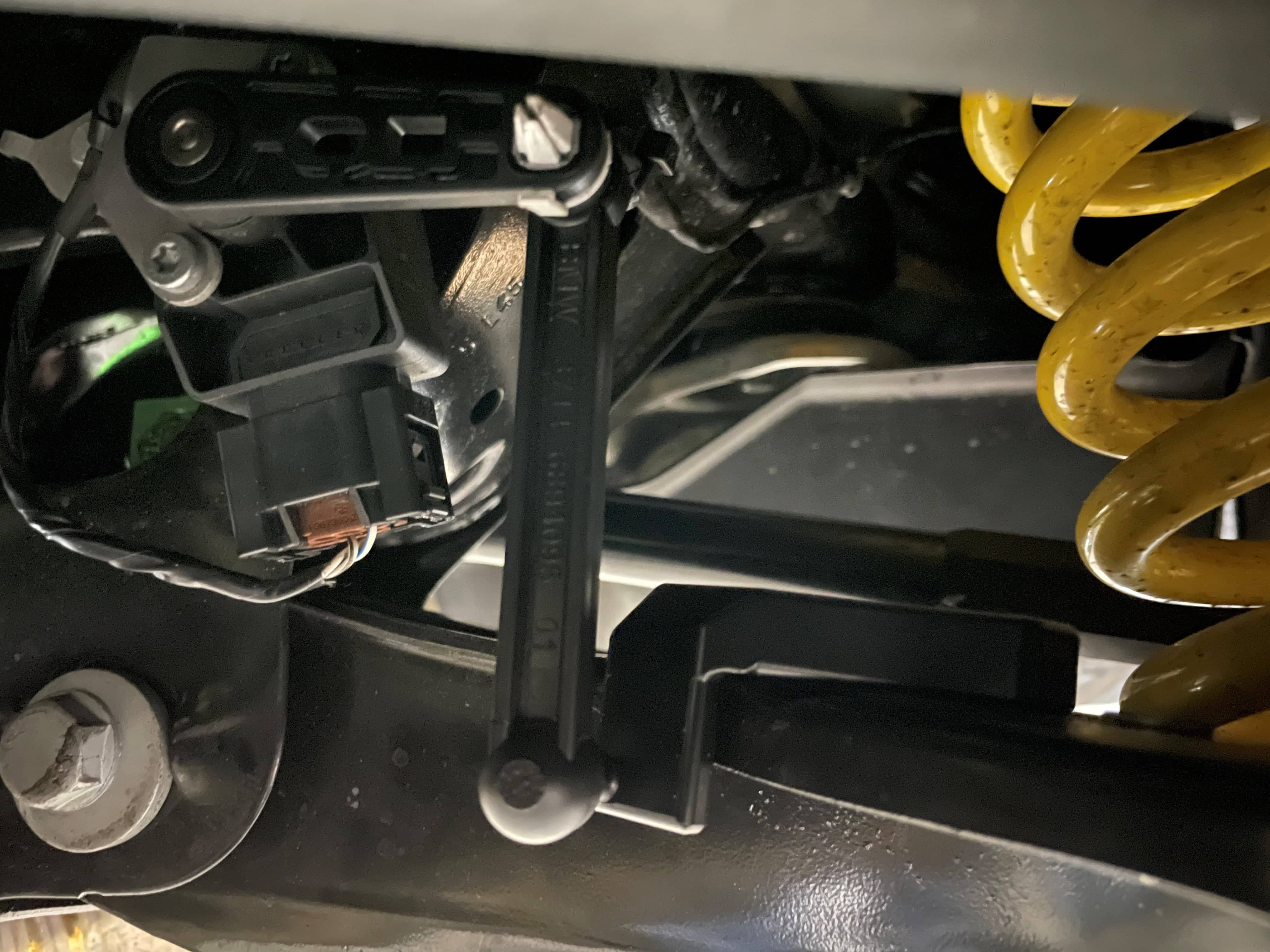 Kies-Motorsports Visconti Tuning Billet Rear Ride Height Sensor Bracket - Toyota GR Supra A90 A91 / BMW G20 G29