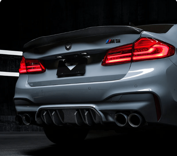 Kies-Motorsports Vorsteiner BMW F90 M5 VRS PROGRAM (2017+) VRS Aero Decklid Spoiler Carbon Fiber PP 2x2 Glossy Main image