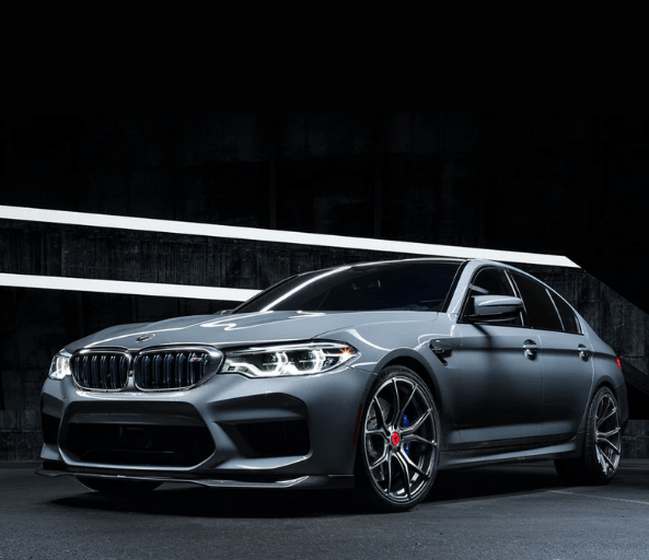 Kies-Motorsports Vorsteiner BMW F90 M5 VRS PROGRAM (2017+) VRS Aero Front Spoiler Carbon Fiber PP 1x1 Glossy Main image