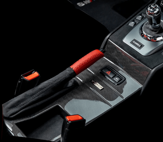 Kies-Motorsports Vorsteiner VORSTEINER  BMW E46 M3  V-CSL Center Console Carbon Fiber PP 1x1 Glossy Carbon Fiber PP 1X1 Glossy Main image