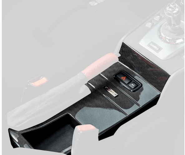 VORSTEINER  BMW E46 M3  V-CSL Center Console Carbon Fiber PP 1x1 Glossy Secondary image