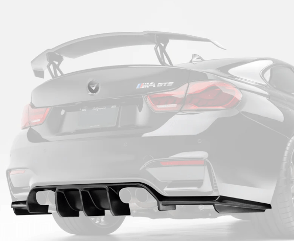 Vorsteiner BMW F8X M3/M4 VRS/EVO PROGRAM (2014 - 2018) VRS GTS Aero Rear Diffuser Carbon Fiber PP 2x2 Glossy Secondary image
