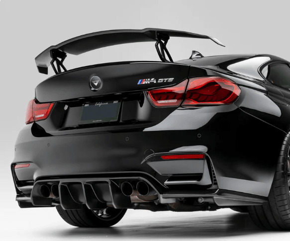 Kies-Motorsports Vorsteiner Vorsteiner BMW F8X M3/M4 VRS/EVO PROGRAM (2014 - 2018) VRS GTS Aero Wing Blade Carbon Fiber PP 2x2 Glossy *Additional hardware required for non GTS M3/M4* Main image