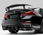 Kies-Motorsports Vorsteiner Vorsteiner BMW F8X M3/M4 VRS/EVO PROGRAM (2014 - 2018) VRS GTS Aero Wing Blade Carbon Fiber PP 2x2 Glossy *Additional hardware required for non GTS M3/M4*