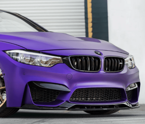 Vorsteiner BMW F8X M3/M4 VRS/EVO PROGRAM (2014 - 2018) VRS GTS-V Aero Front Spoiler Carbon Fiber PP 1x1 Glossy Secondary image