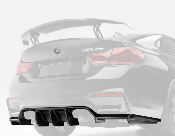 Kies-Motorsports Vorsteiner Vorsteiner BMW F8X M3/M4 VRS/EVO PROGRAM (2014 - 2018) VRS GTS-V Aero Rear Diffuser Carbon Fiber PP 1x1 Glossy