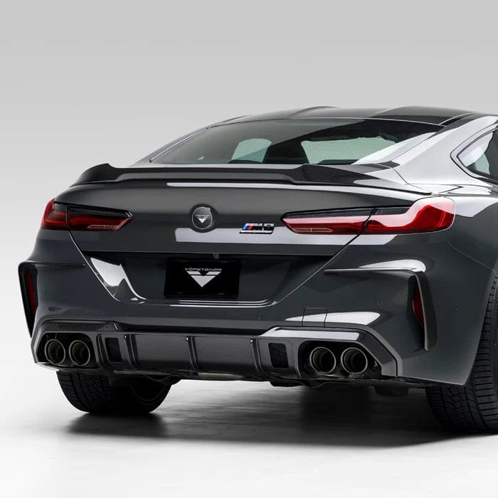 Kies-Motorsports Vorsteiner VORSTEINER BMW F9X M8 VRS AERO REAR DIFFUSER CARBON FIBER PP 2X2 GLOSSY