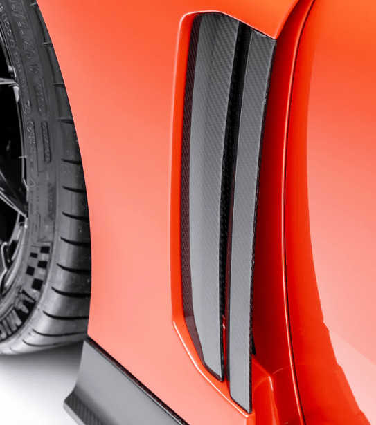 Vorsteiner BMW G8X M2 VRS Aero Vented Fenders with Side Skirts Carbon Fiber PP 2x2 Glossy Secondary image