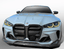 Kies-Motorsports Vorsteiner VORSTEINER BMW G8X M3/M4 VRS GTS-V Aero Front Bumper Carbon Fiber PP 2x2 Glossy (Compatible with ACC radar)
