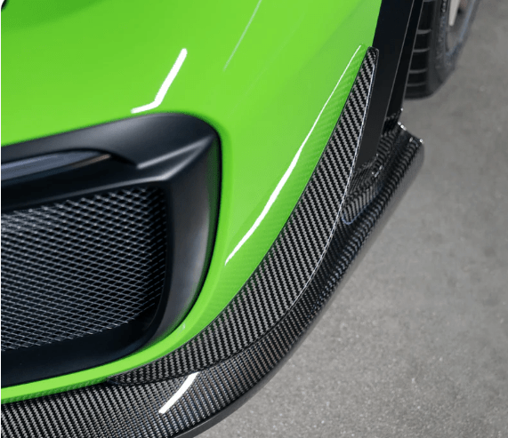VORSTEINER PORSCHE 991 GT2 GW9 Aero Front Canards Carbon Fiber PP 2x2 Glossy Secondary image