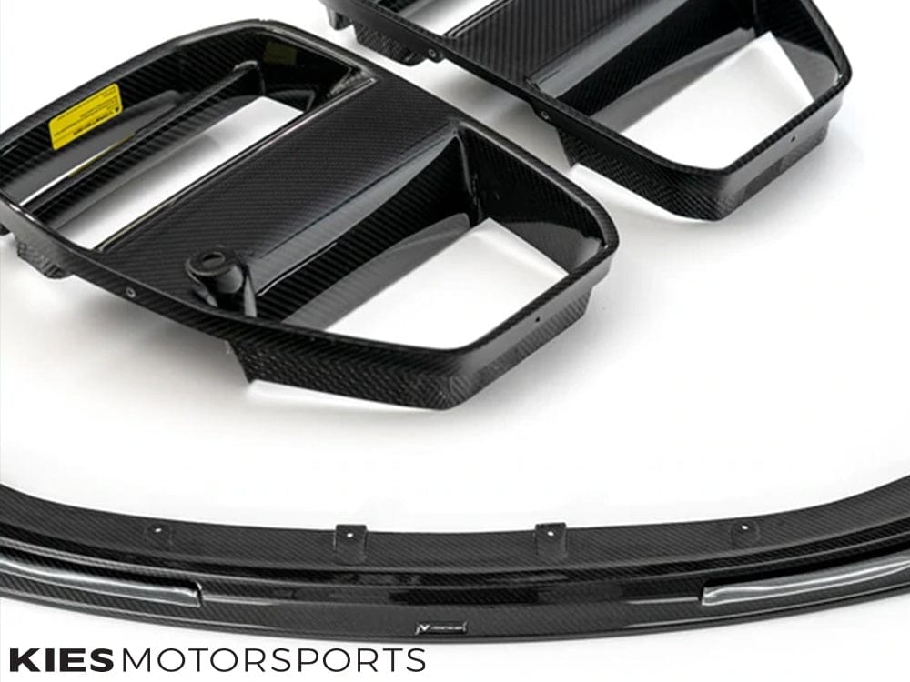 VORSTEINER VRS G8X AERO CARBON FIBER FRONT GRILL & FRONT LIP COMBO Secondary image