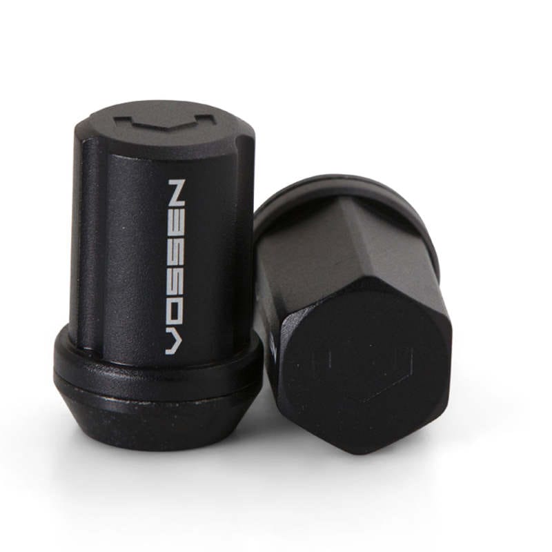 Kies-Motorsports Vossen Vossen 35mm Lock Nut - 14x1.5 - 19mm Hex - Cone Seat - Black (Set of 4) Main image