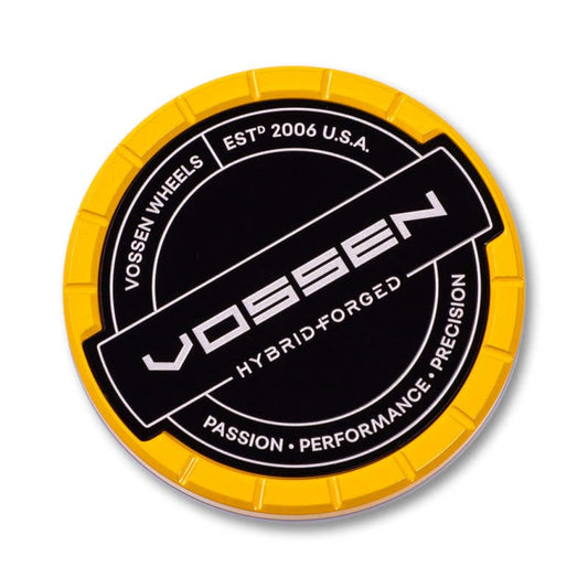 Kies-Motorsports Vossen Vossen Billet Sport Cap - Large - Hybrid Forged - Yellow