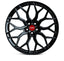 Kies-Motorsports Vossen Vossen HF-2 19x8.5 / 5x120 / ET30 / Flat Face / 66.9 - Gloss Black Wheel