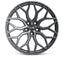 Kies-Motorsports Vossen Vossen HF-2 20x9 / 5x120 / ET35 / Flat Face / 72.56 - Tinted Matte Gunmetal Wheel