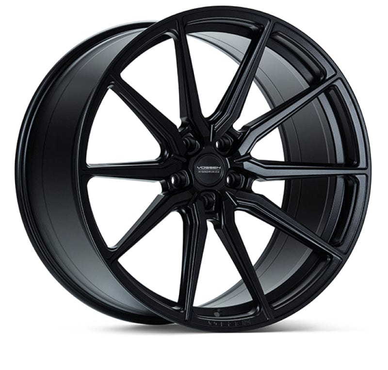 Kies-Motorsports Vossen Vossen HF-3 24x10 / 5x130 / ET15 / Deep Face / 84.1 - Satin Black Wheel Main image