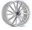 Kies-Motorsports Vossen Vossen HF-4T 20x10 / 5x112 / ET50 / Deep Face / 66.5 - Silver Polished - Right Wheel