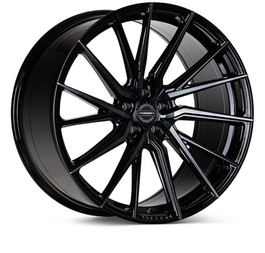 Kies-Motorsports Vossen Vossen HF-4T 20x10 / 5x112 / ET50 / Deep Face / 66.5 - Tinted Gloss Black - Right Wheel